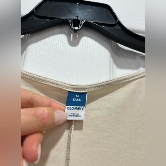 Old Navy Fit & Flare Stretch Dress Soft Flowy Size M Tall Everyday Maxi Comfort - Picture 4 of 4